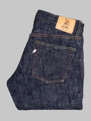 Pure Blue Japan WSB-019 "Double Slub" 16oz Relaxed Tapered Jeans