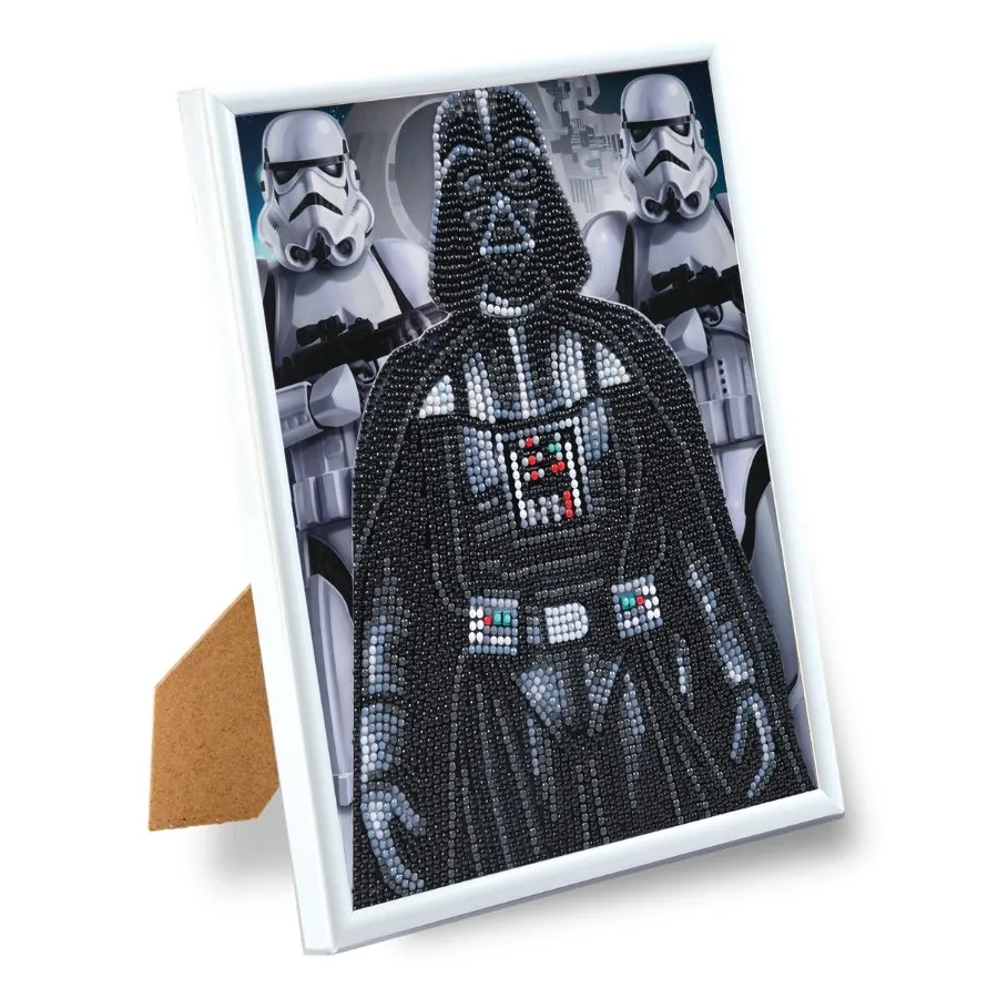 "Darth Vader and Stormtroopers" Crystal Art Framed Kit 21x25cm