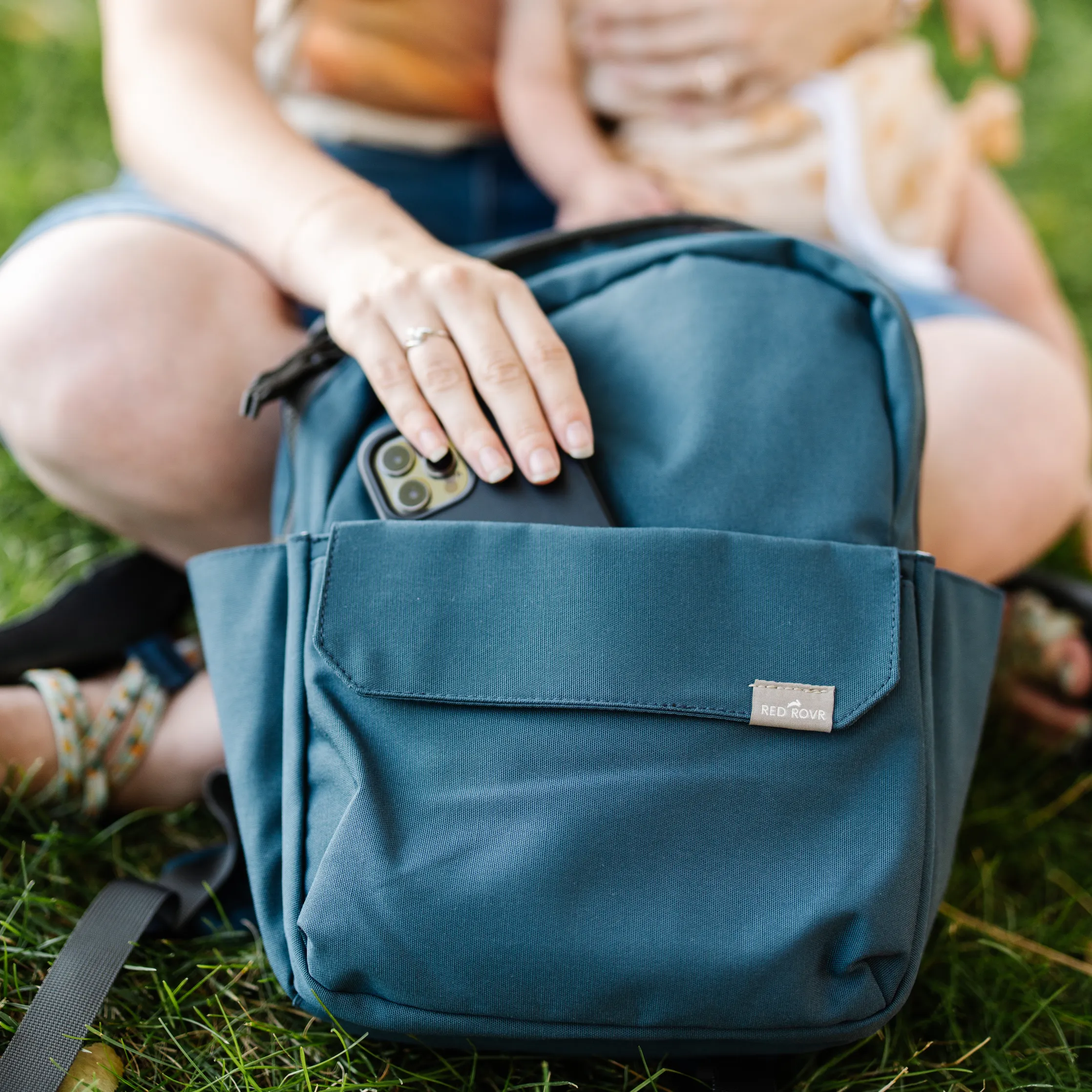 Red Rovr® Mini Roo Backpack - Navy