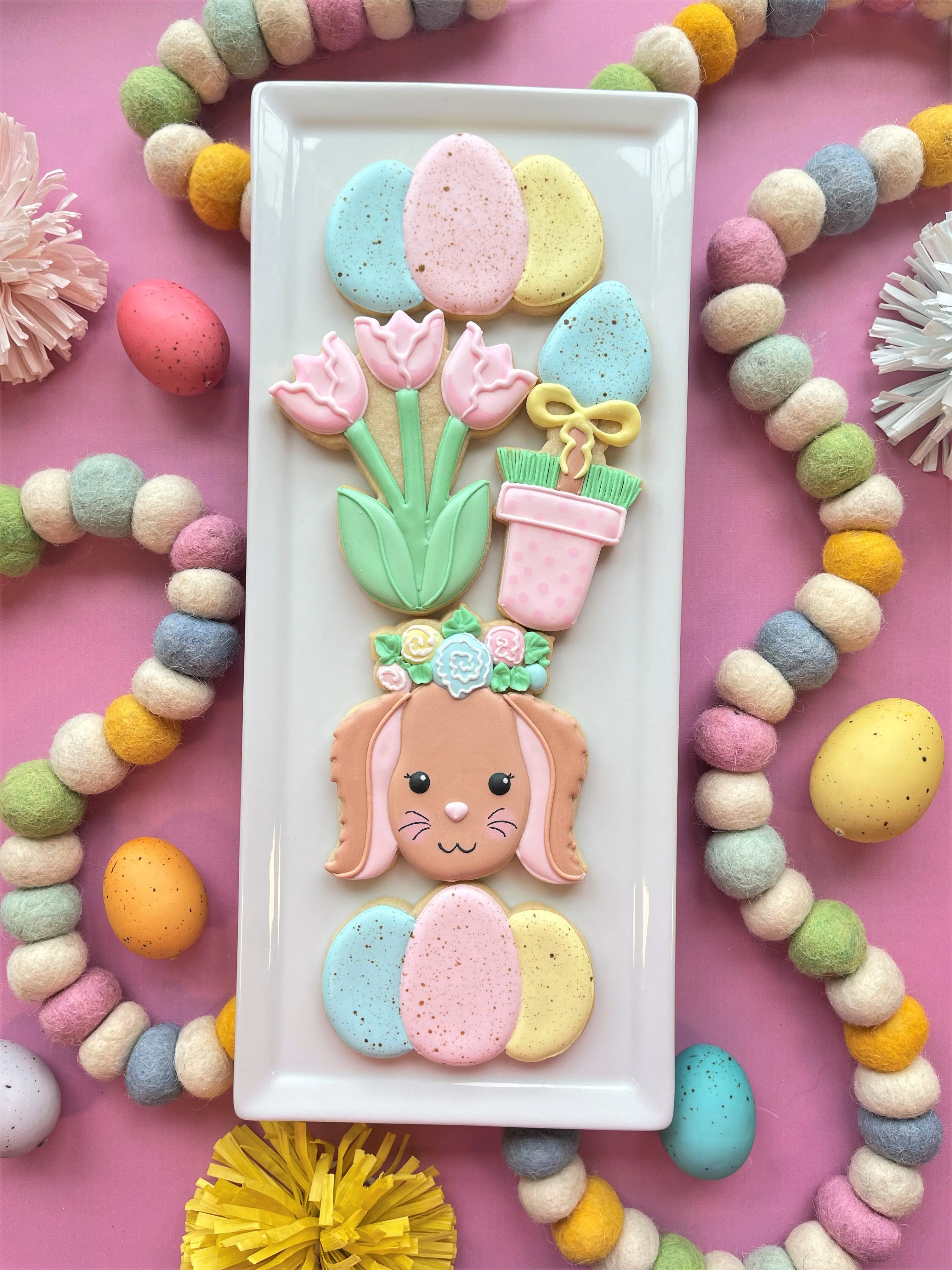 Rustic Easter Cookie Decorating Kit