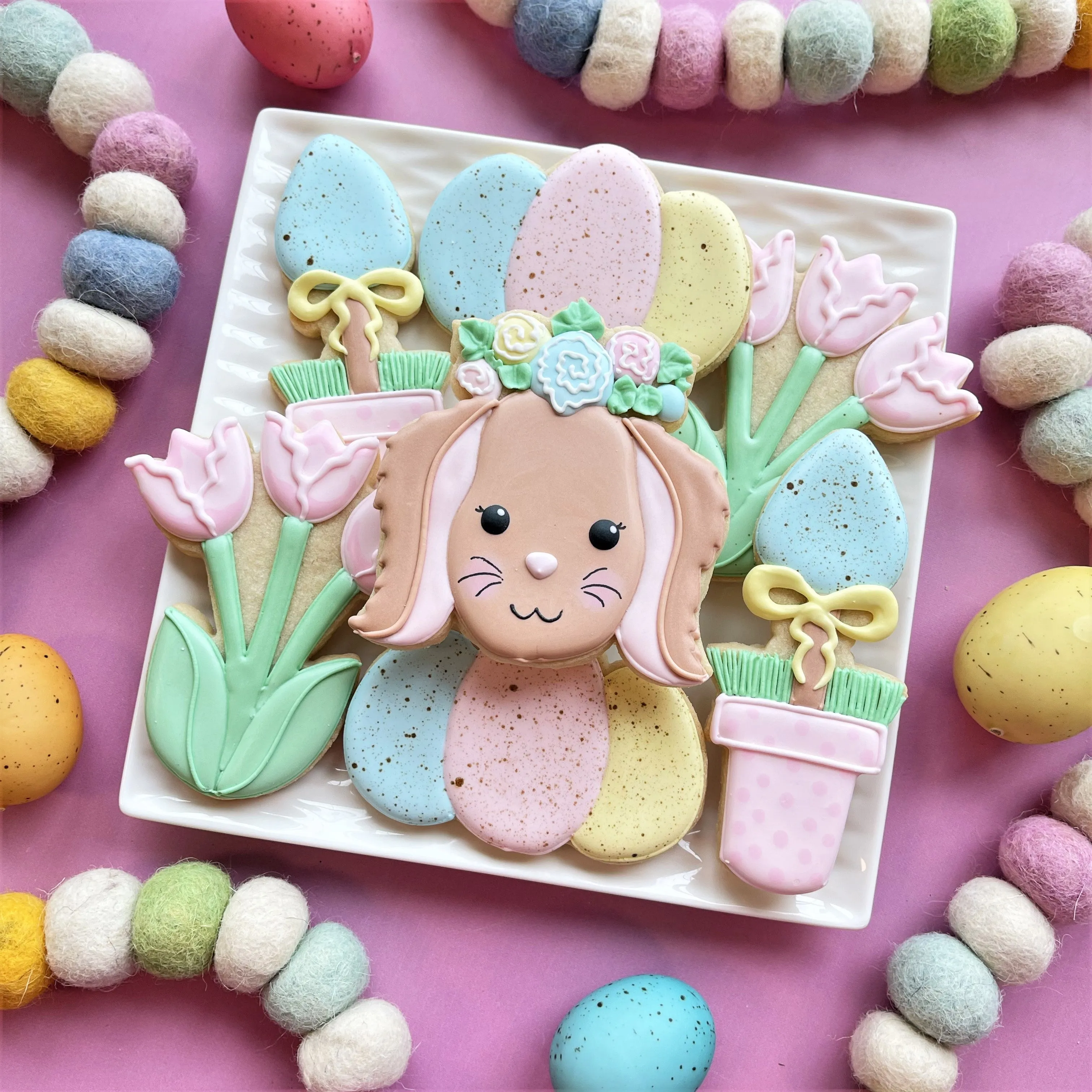 Rustic Easter Cookie Decorating Kit