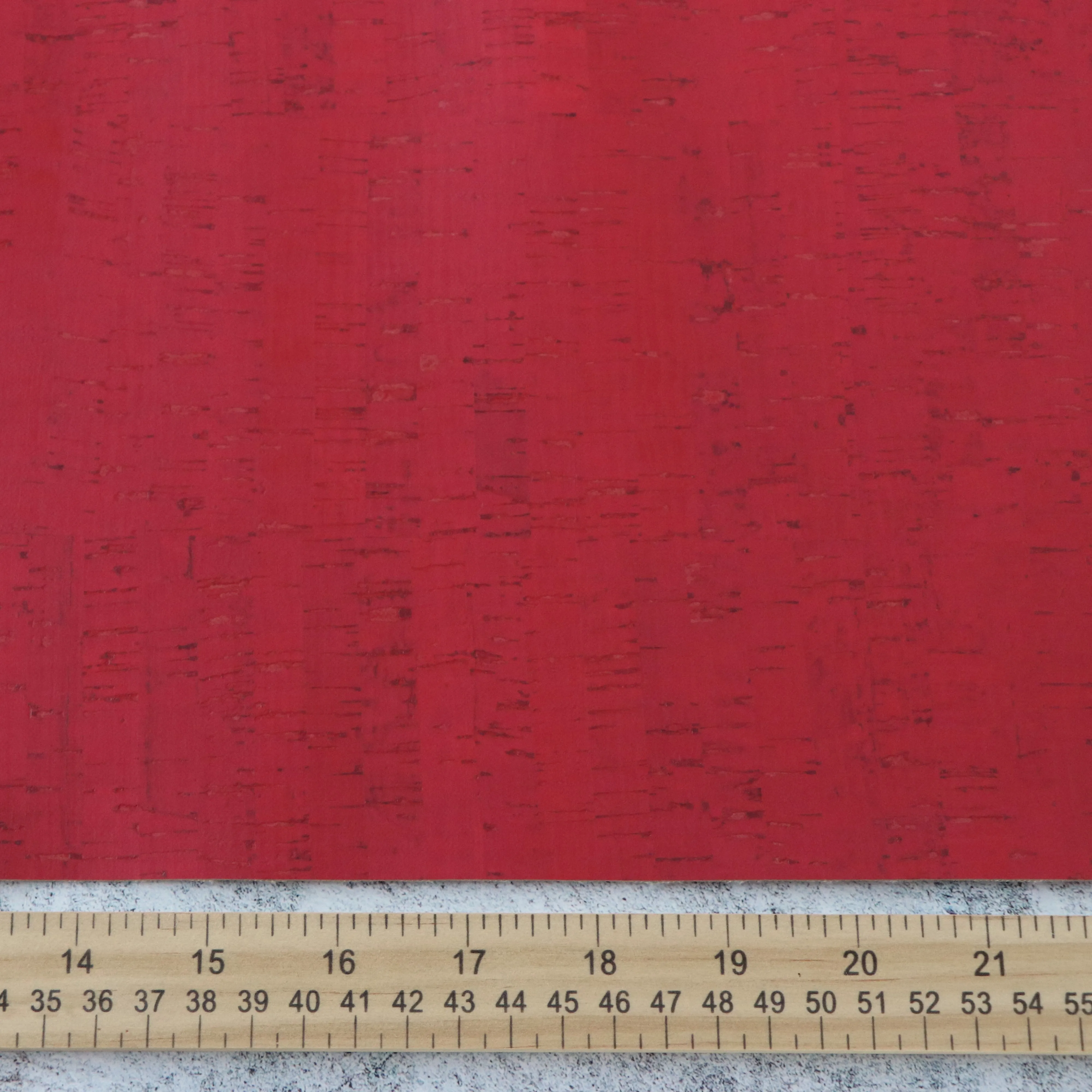 Rustic Ruby Cork Fabric