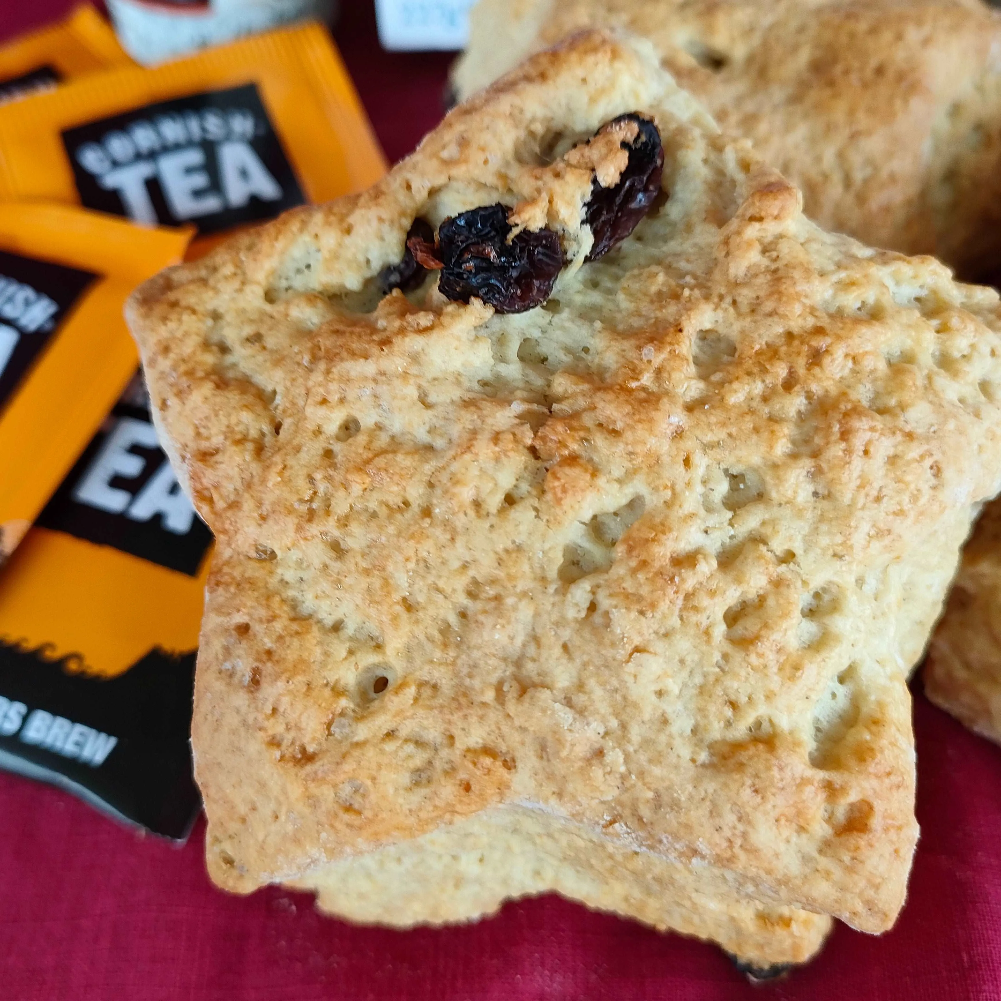 Rustic 'Star' Cornish cream tea