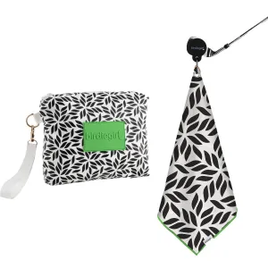 Set of 2: Putt from the Fringe Magnetic Golf Towel and Golf Accessory Bag