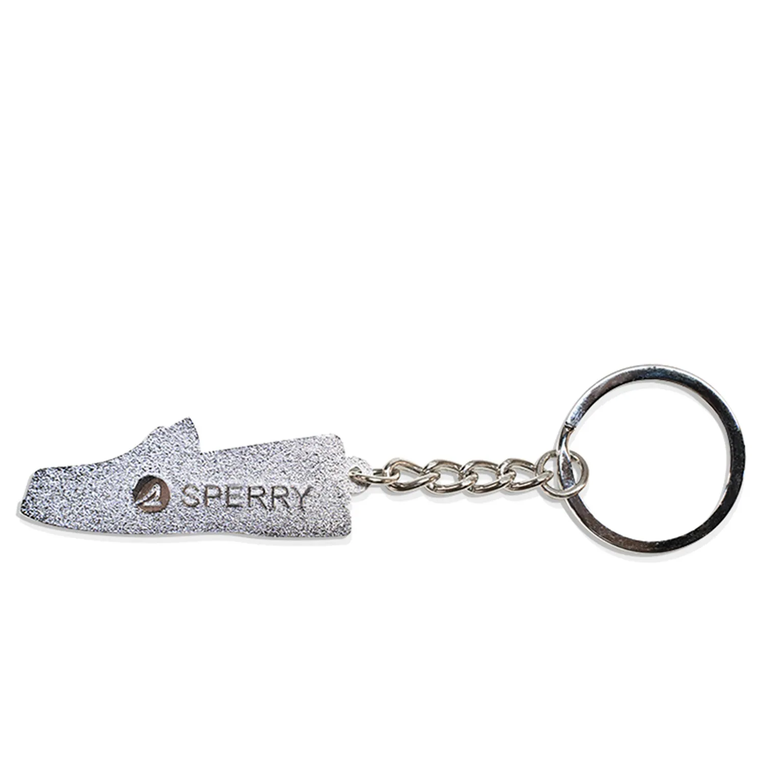 Sperry Crest Vibe Sneaker Enamel Keychain -Oat