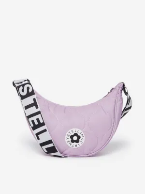 Stella McCartney Girls Quilted Shoulder Bag in Purple (22cm)