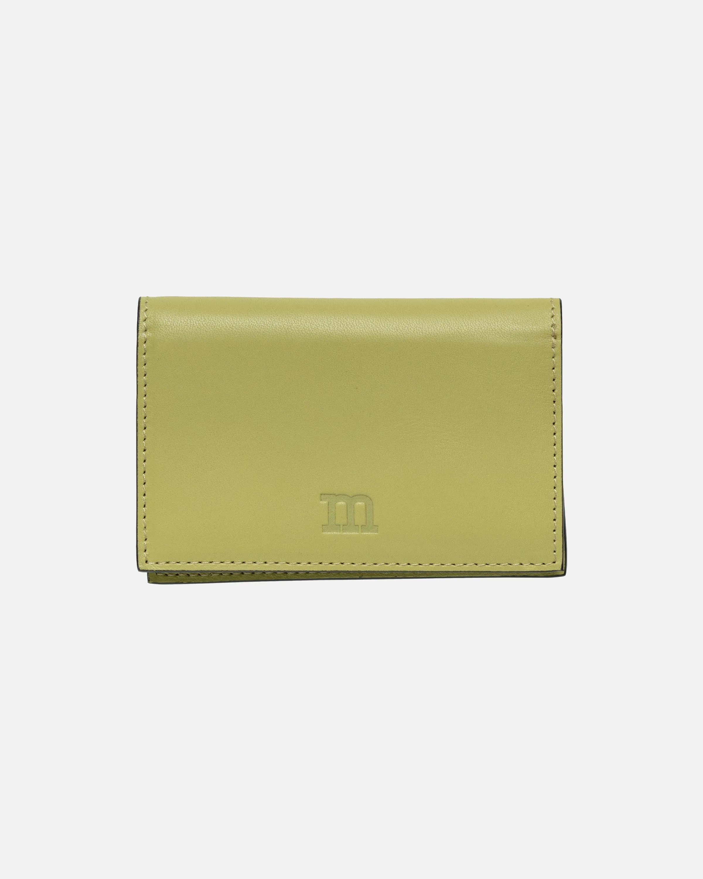 Unikko Imprint Fold Wallet, Olive