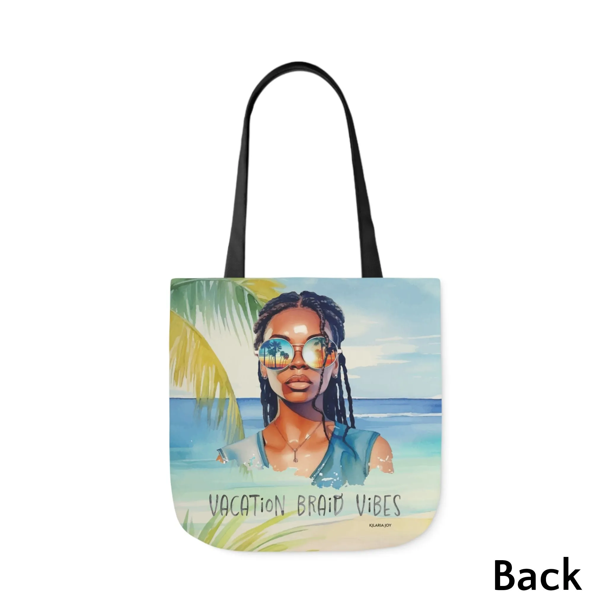 Vacation Braid Vibes Tote Bag