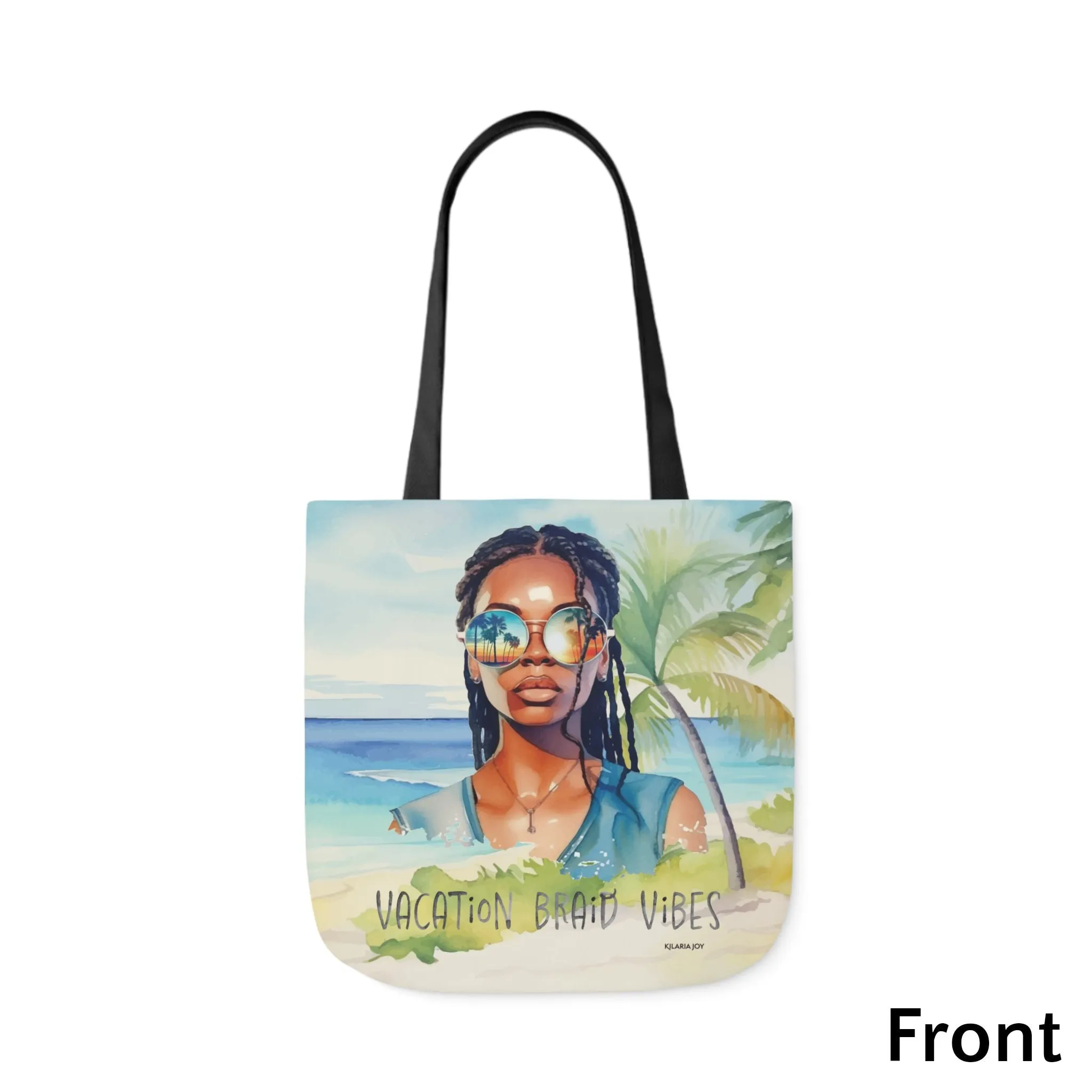 Vacation Braid Vibes Tote Bag