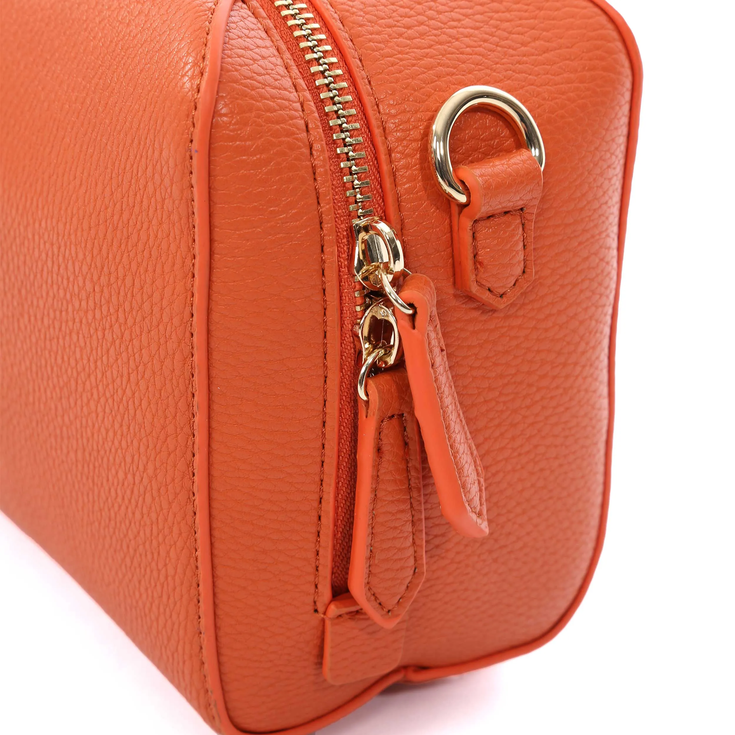 Valentino Bags Pattie Camera Bag in Arancio Orange