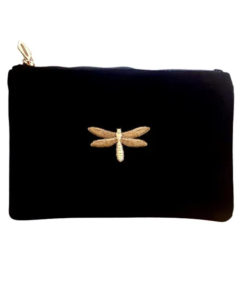 Velvet Dragonfly Pouch