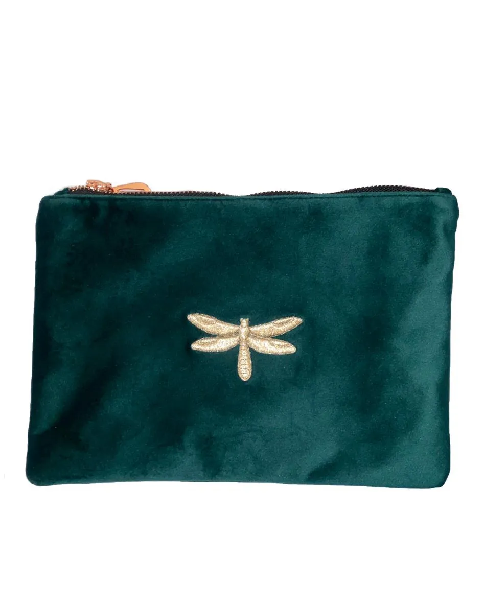 Velvet Dragonfly Pouch