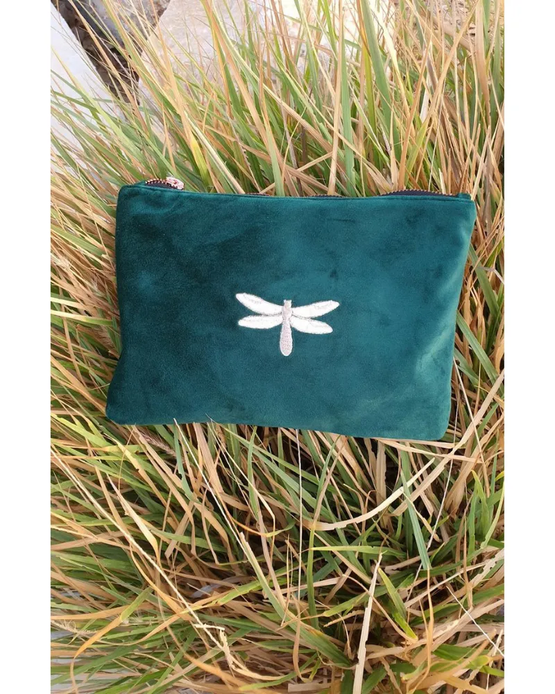 Velvet Dragonfly Pouch