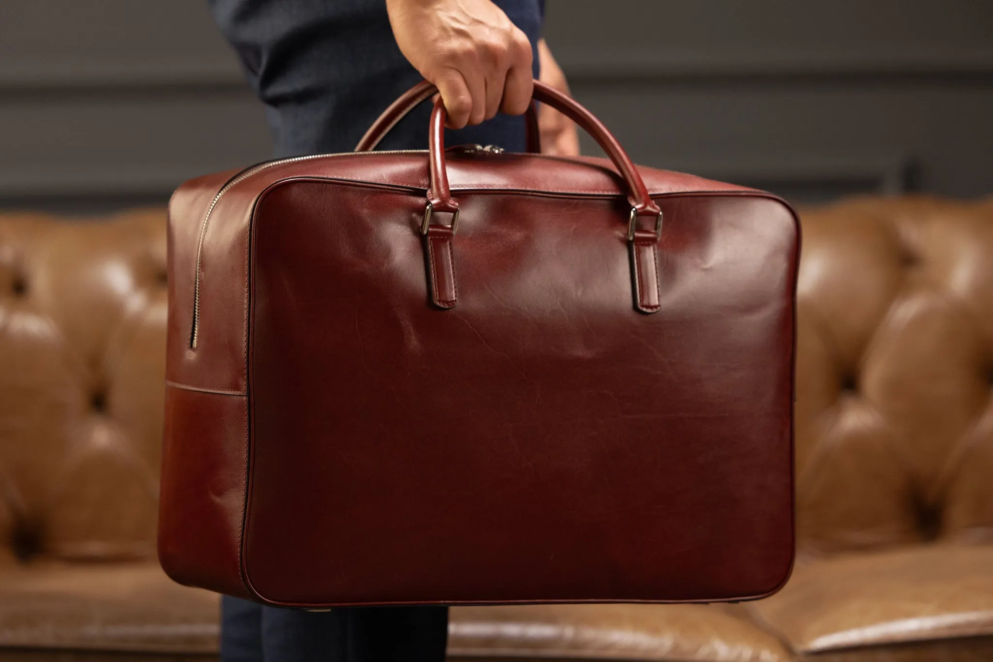 Weekender Bag - Montana Burgundy