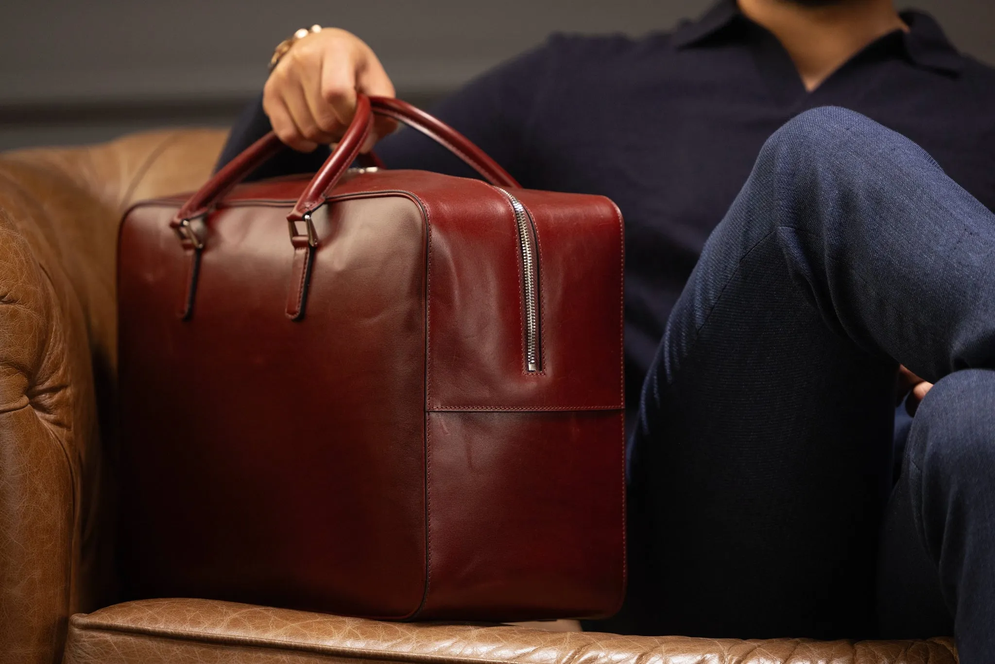 Weekender Bag - Montana Burgundy