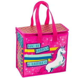 Wit! Cooler/Lunch Bag Bag Of Rainbows & Happiness