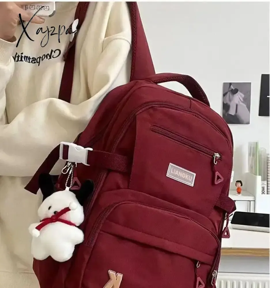 Woman Bags Women Backpack Backpacks Bagpacks Travel Bag Female Back Pack Mens Ita Ladies Women's 2024 Kawaii Multifinonal School