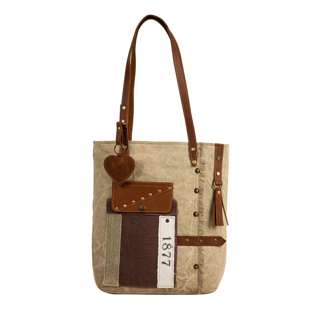 Yesteryear Vintage Style Tote Bag